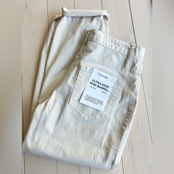 FRAME Ultra High Rise Barrel - Picture 5 of 14